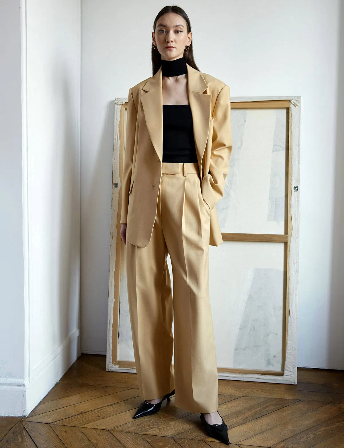 Quinn Oversized Blazer sold by Pixie Market product image thumbnail 2