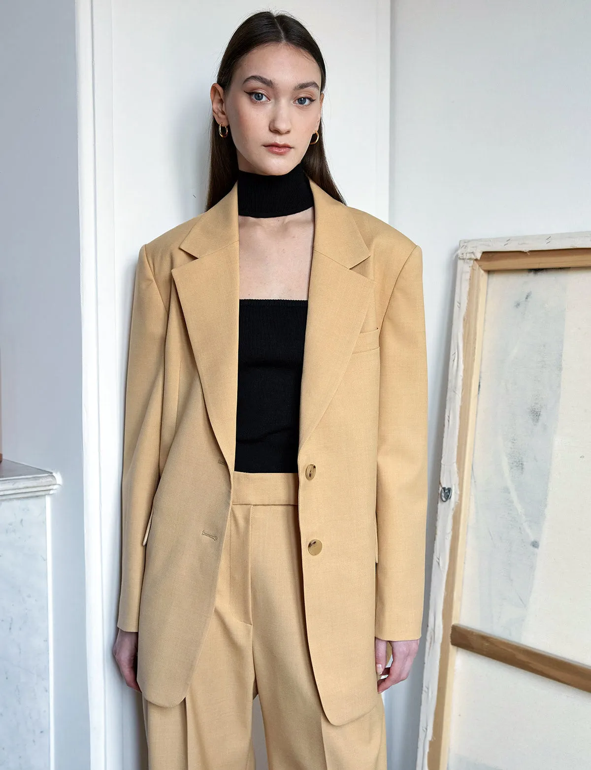 Quinn Oversized Blazer sold by Pixie Market