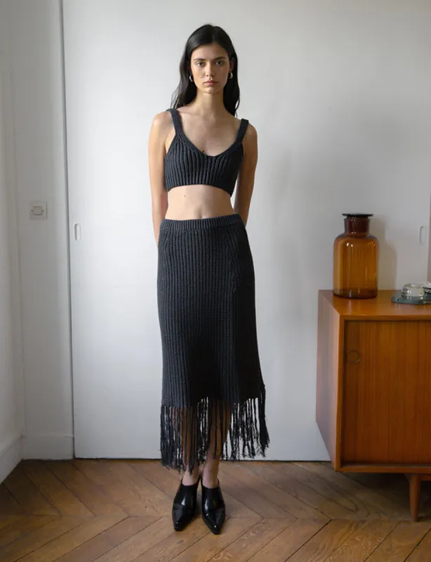 Knit Crochet Dress Set sold by Pixie Market