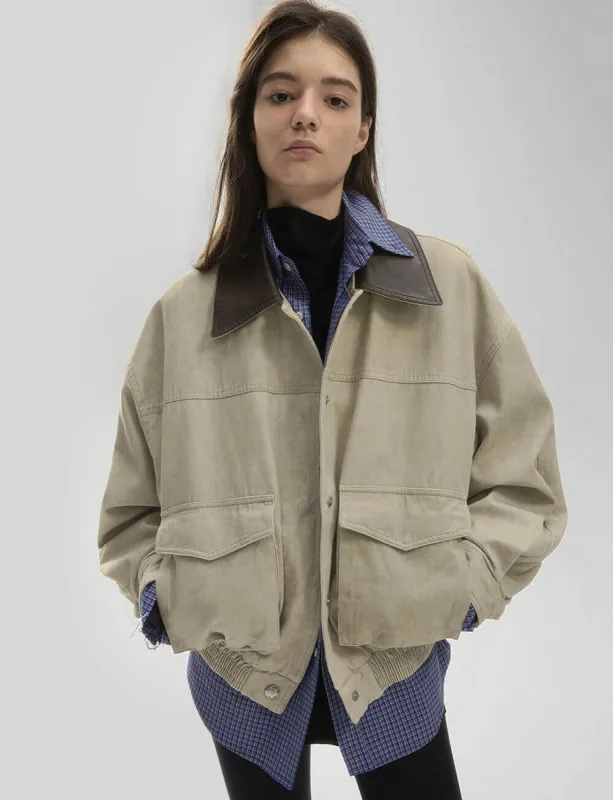 Crop Barn Jacket sold by Pixie Market