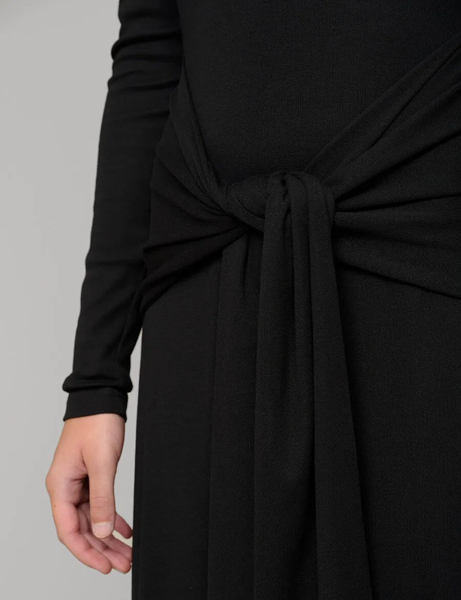 Sleeve-Tie Long Sleeve Dress sold by Pixie Market product image thumbnail 4