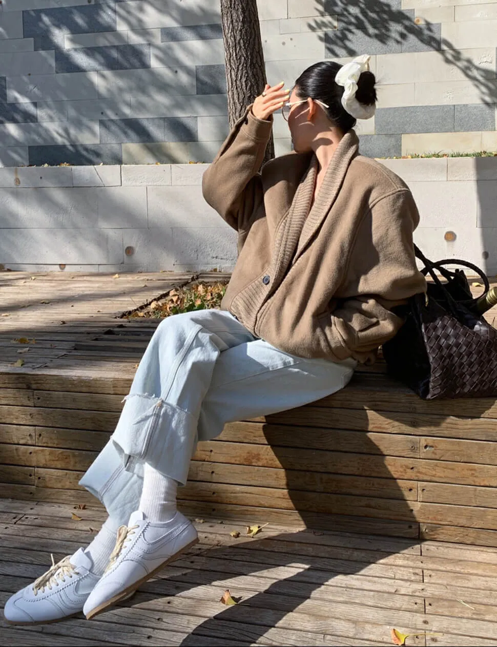 Mocha Bomber Jacket sold by Pixie Market product image thumbnail 4