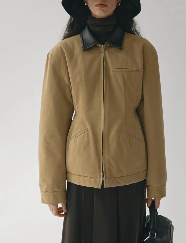 Tan Hourglass Country Jacket sold by Pixie Market