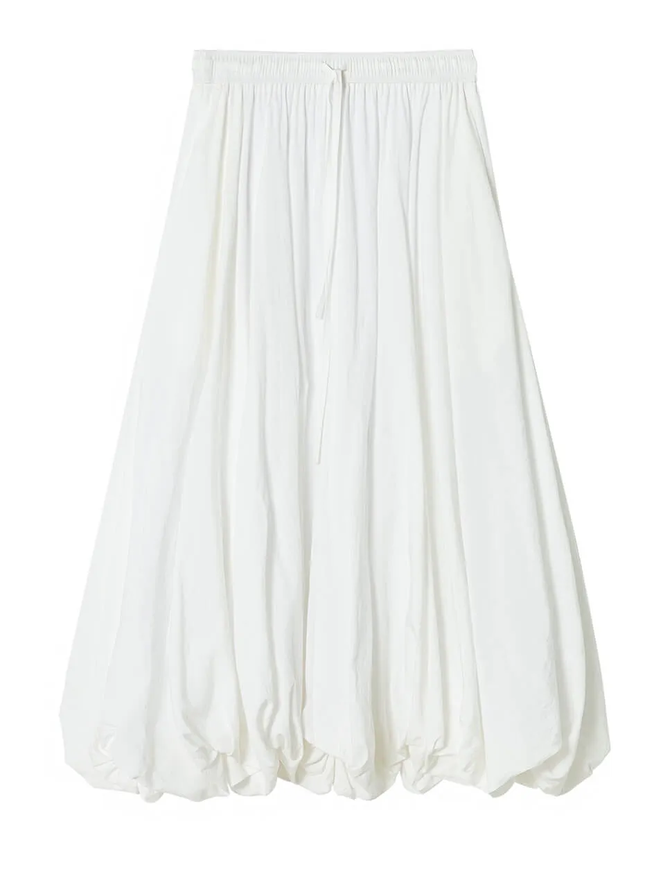 White Bubble Hem Skirt sold by Pixie Market product image thumbnail 4