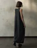 Black Knit Cocoon Midi Dress sold by Pixie Market