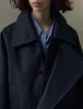 Navy Crop Trench Jacket sold by Pixie Market