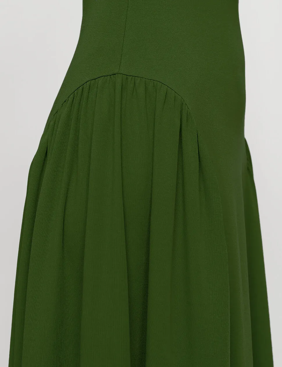 Olive Bead Strap Dress sold by Pixie Market product image thumbnail 5