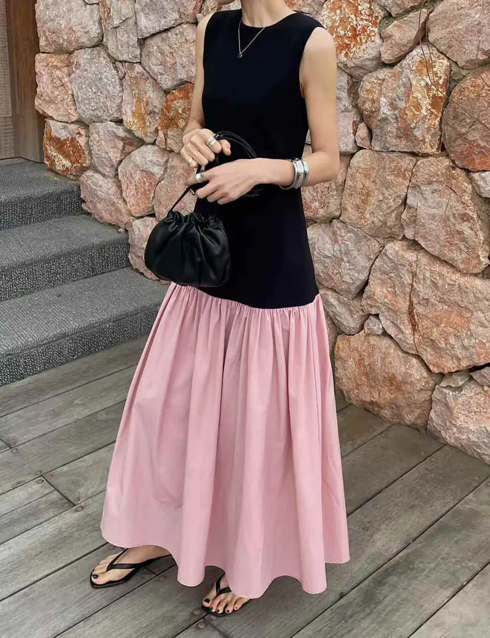 Pink Drop Waist Dress-BESTSELLER sold by Pixie Market