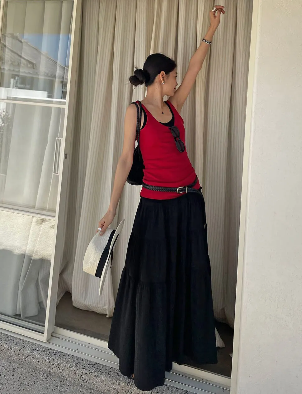 Black Tier Skirt sold by Pixie Market product image thumbnail 4