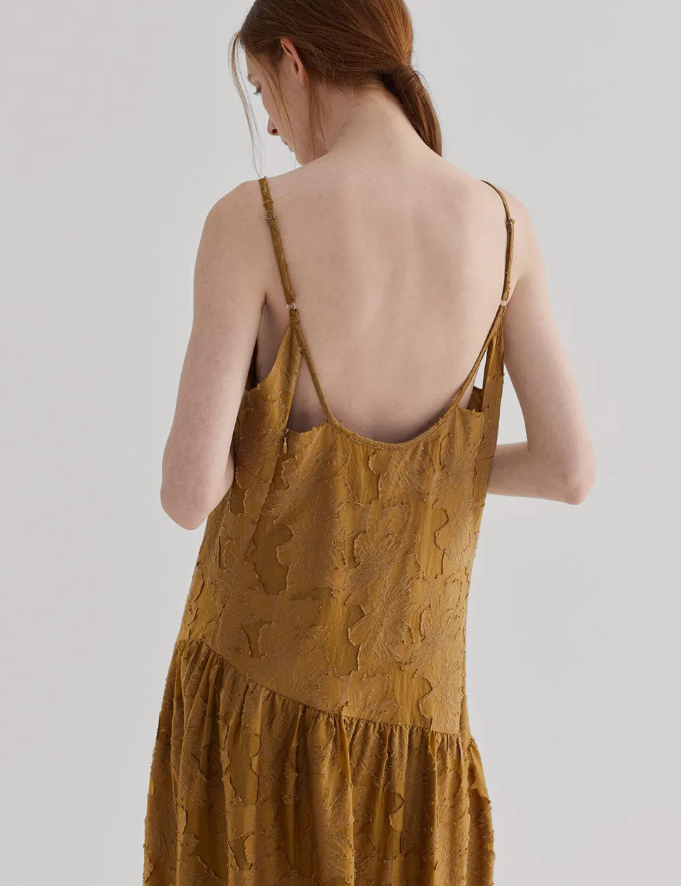 Textured Drop Waist Dress sold by Pixie Market product image thumbnail 3