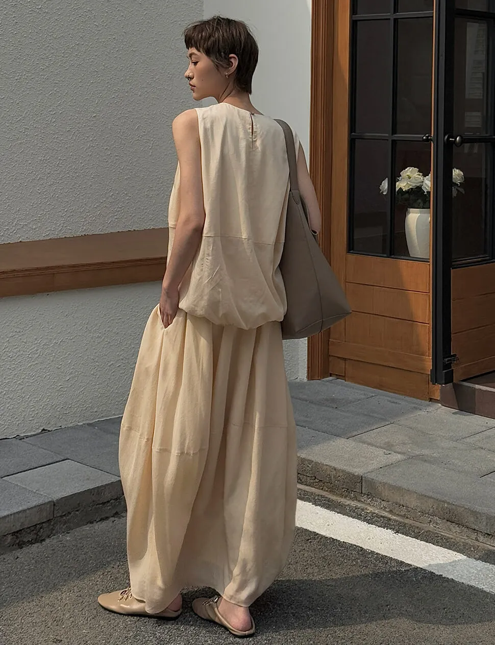 Beige Cocoon Top sold by Pixie Market product image thumbnail 2