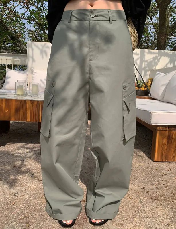 Khaki Cargo Pants sold by Pixie Market