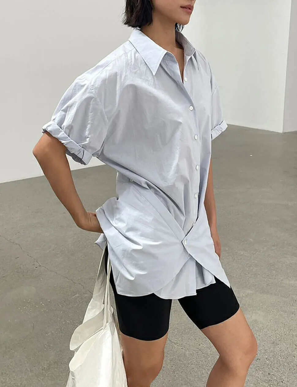 Rolled Sleeve layered Shirt -PREORDER sold by Pixie Market product image thumbnail 5