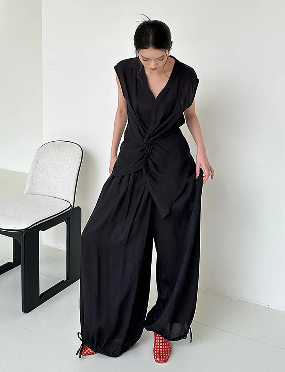 Black Harem Pants sold by Pixie Market product image thumbnail 4