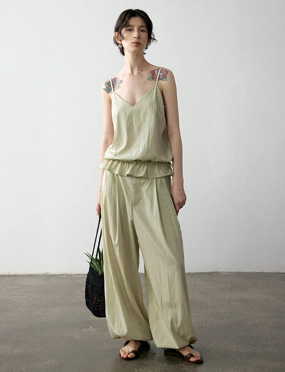 Pale Pistachio Tank -PREORDER sold by Pixie Market