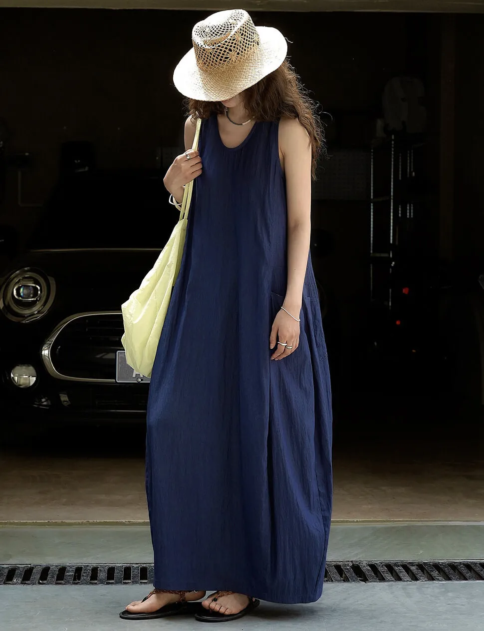 Navy Parachute Dress sold by Pixie Market product image thumbnail 4