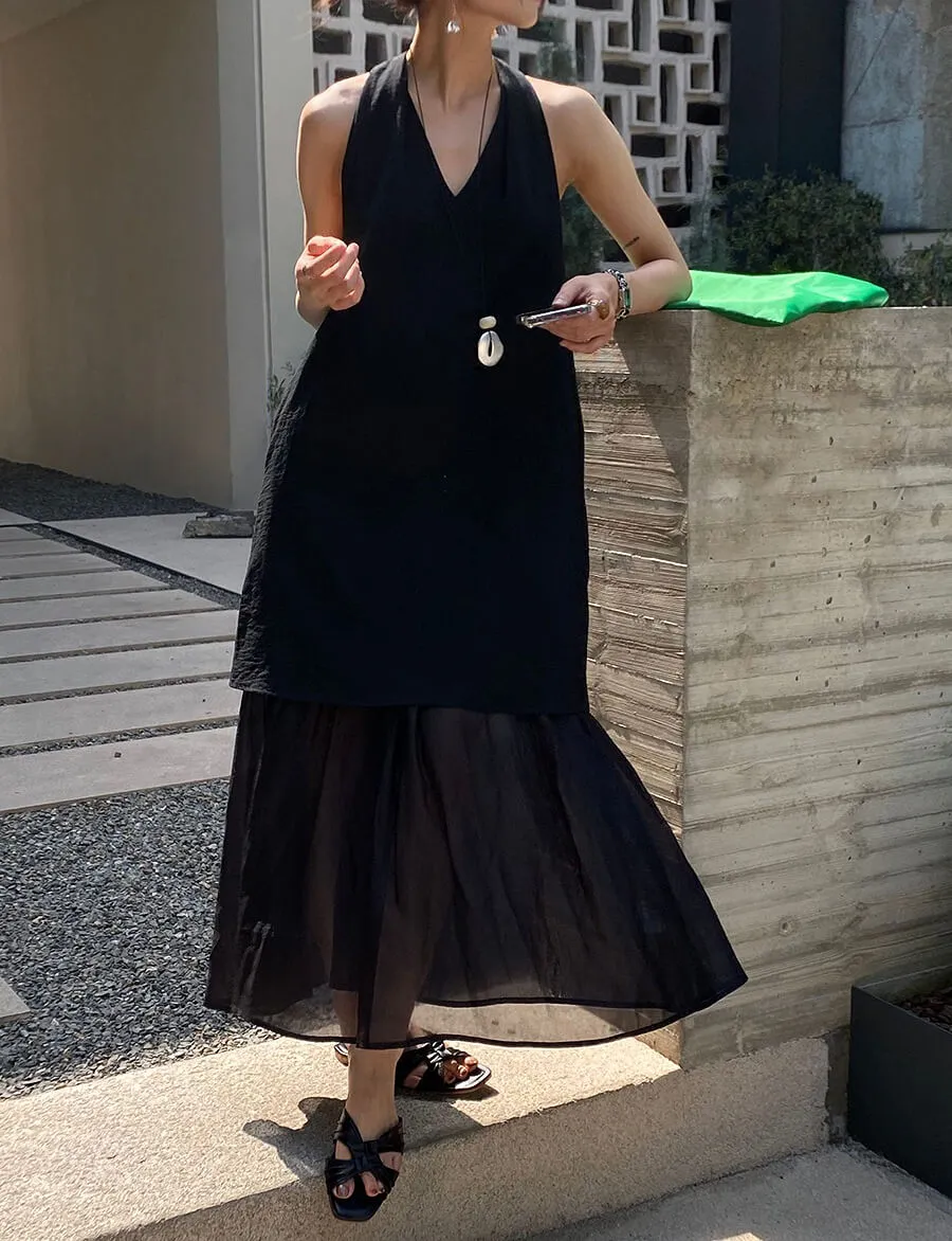 Dakota Layered Dress in Black sold by Pixie Market product image thumbnail 4