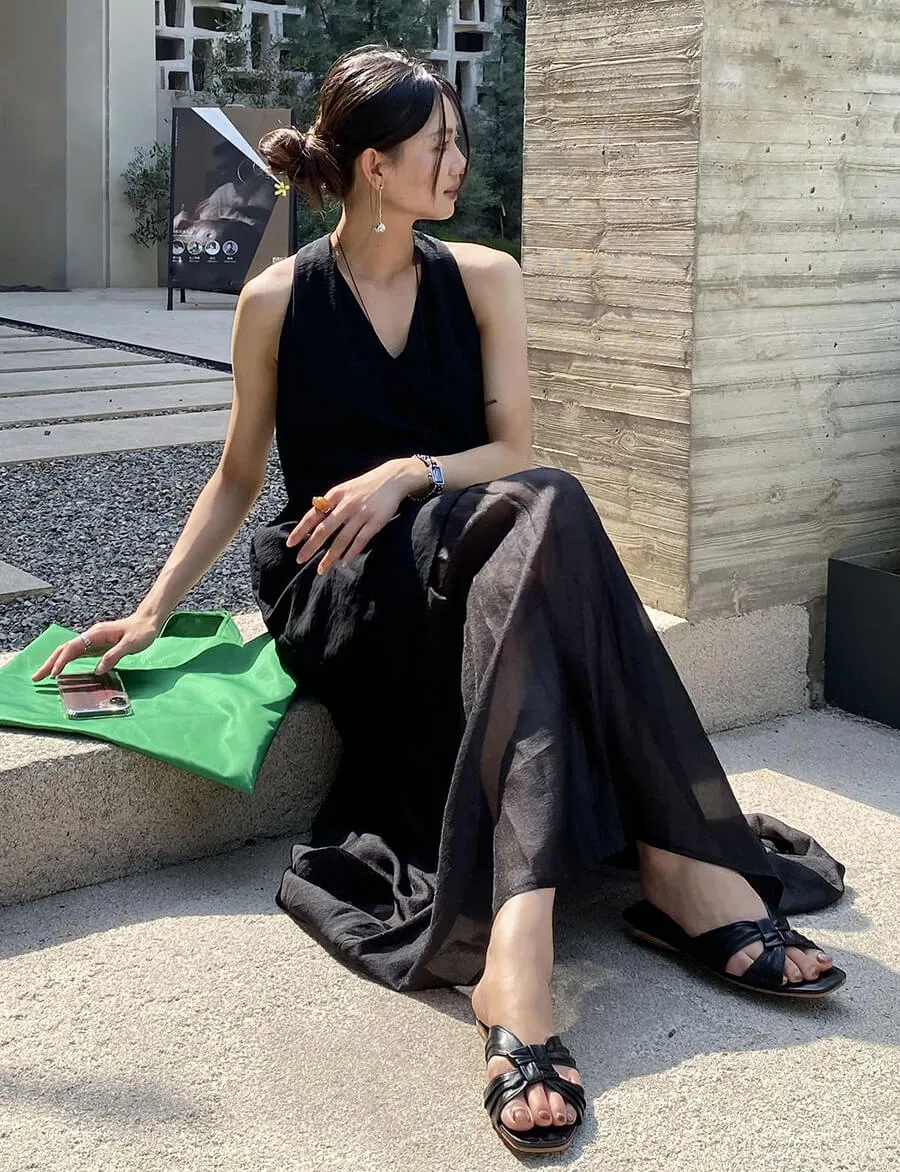 Dakota Layered Dress in Black sold by Pixie Market product image thumbnail 5