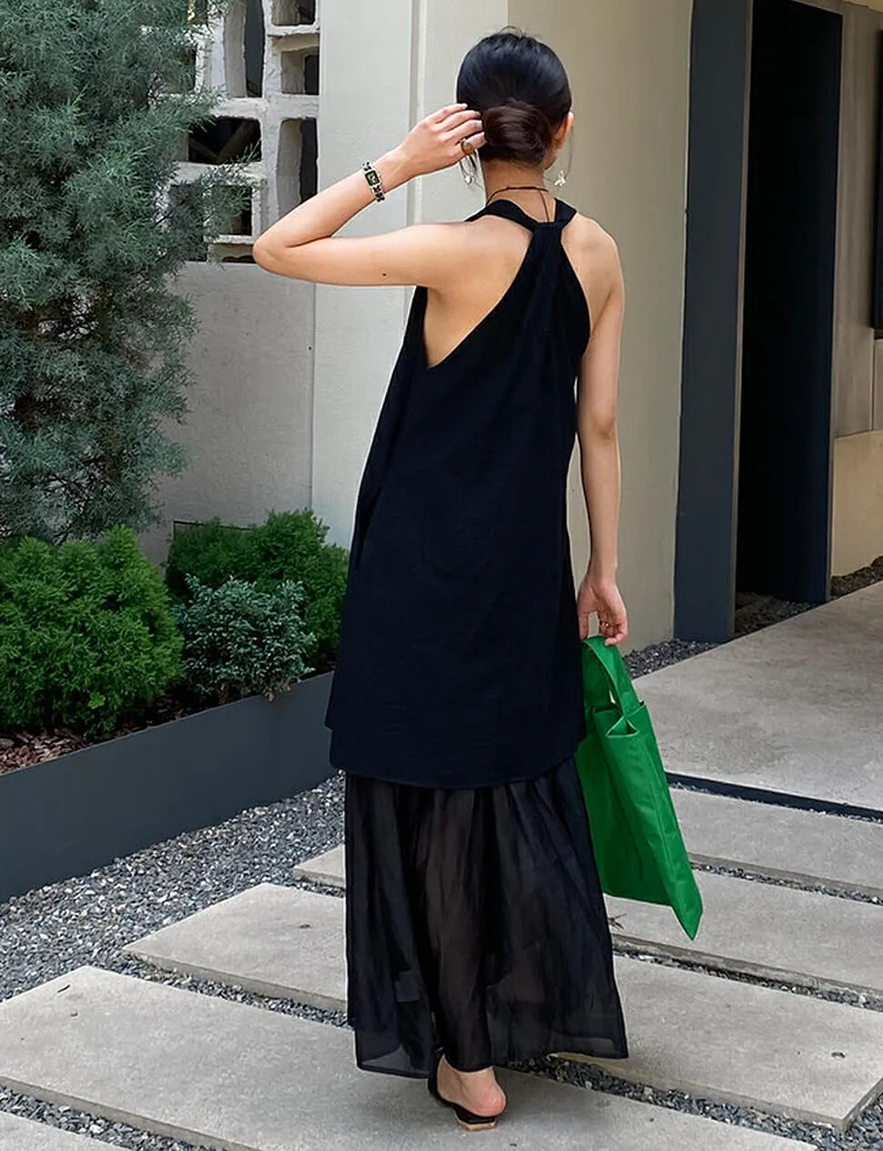 Dakota Layered Dress in Black sold by Pixie Market product image thumbnail 2