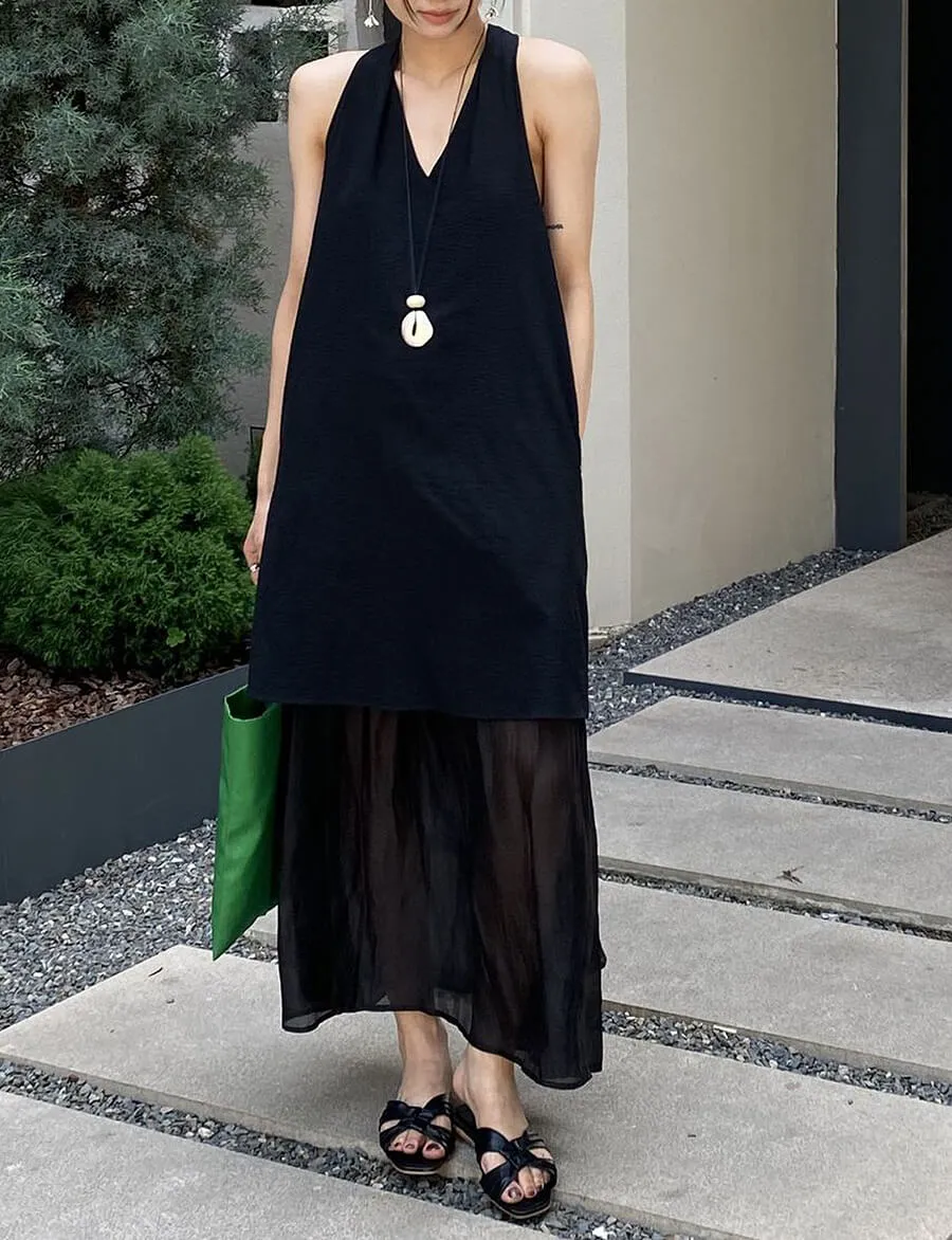 Dakota Layered Dress in Black sold by Pixie Market product image thumbnail 3