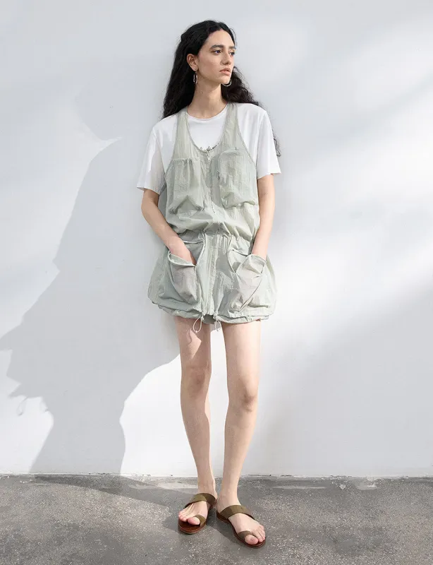 Pebble Parachute Pocket Tank sold by Pixie Market