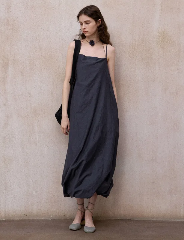 Dark Grey  Bubble Hem Dress -PREORDER sold by Pixie Market