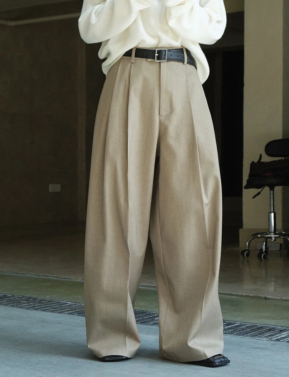 Wide Leg Suit Trousers -PREORDER sold by Pixie Market product image thumbnail 2