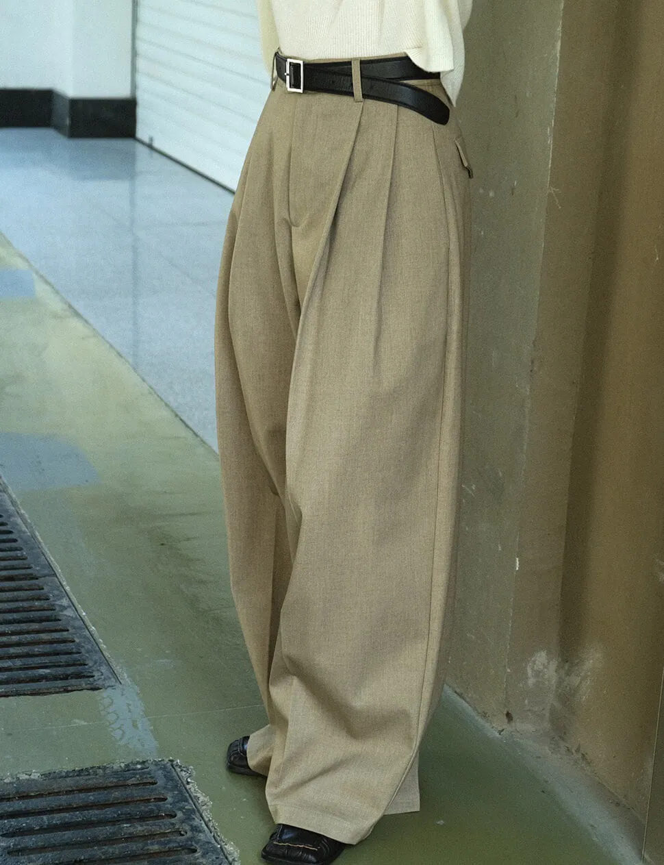 Wide Leg Suit Trousers -PREORDER sold by Pixie Market product image thumbnail 3