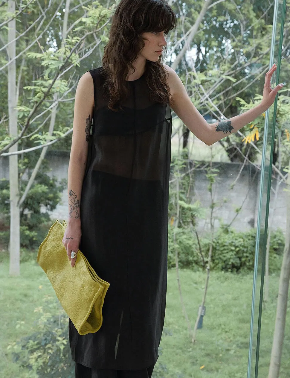 Black Sheer Layering Dress sold by Pixie Market product image thumbnail 5