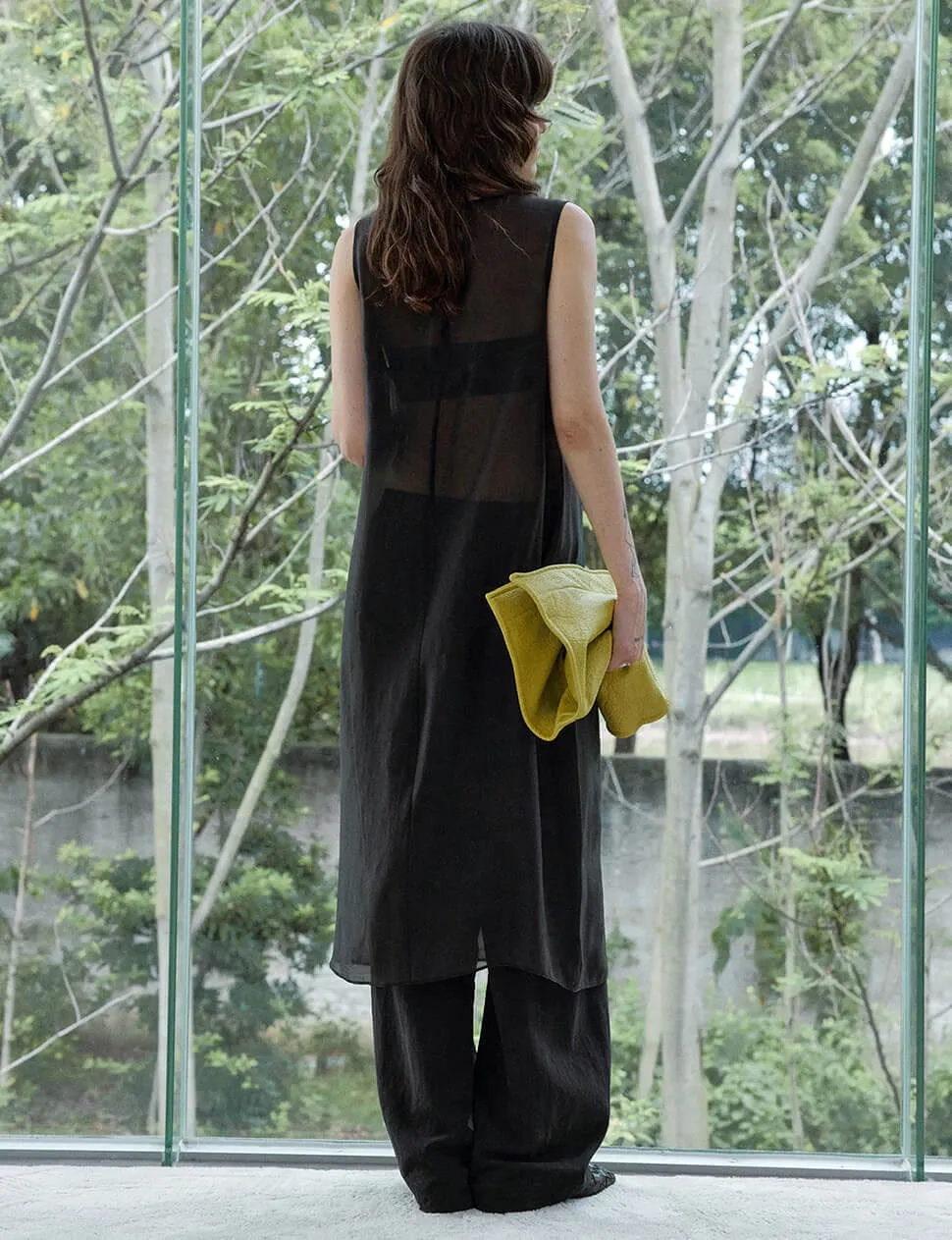 Black Sheer Layering Dress sold by Pixie Market product image thumbnail 2