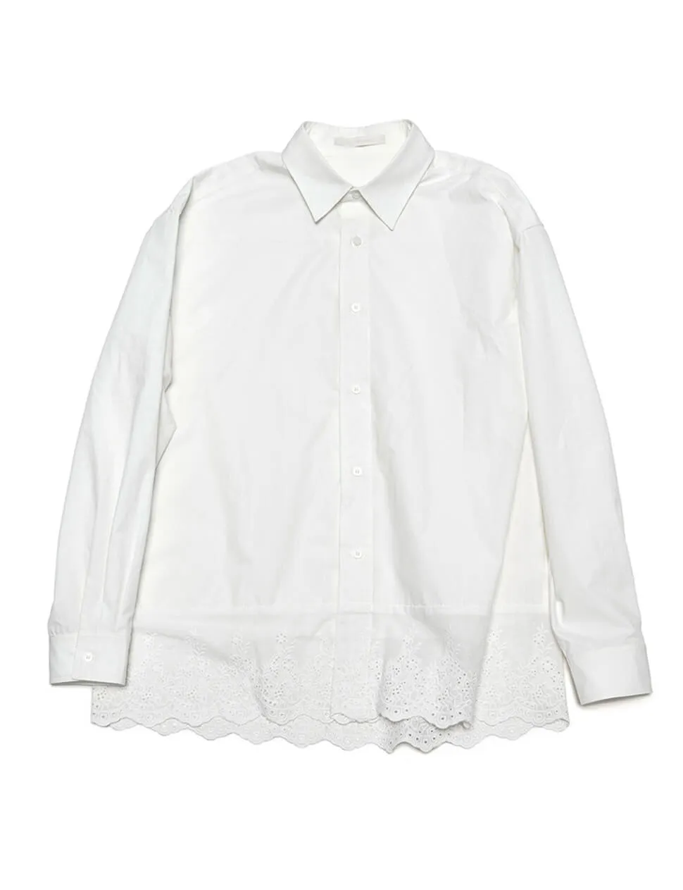 Lace Hem Shirt-PREORDER sold by Pixie Market product image thumbnail 5