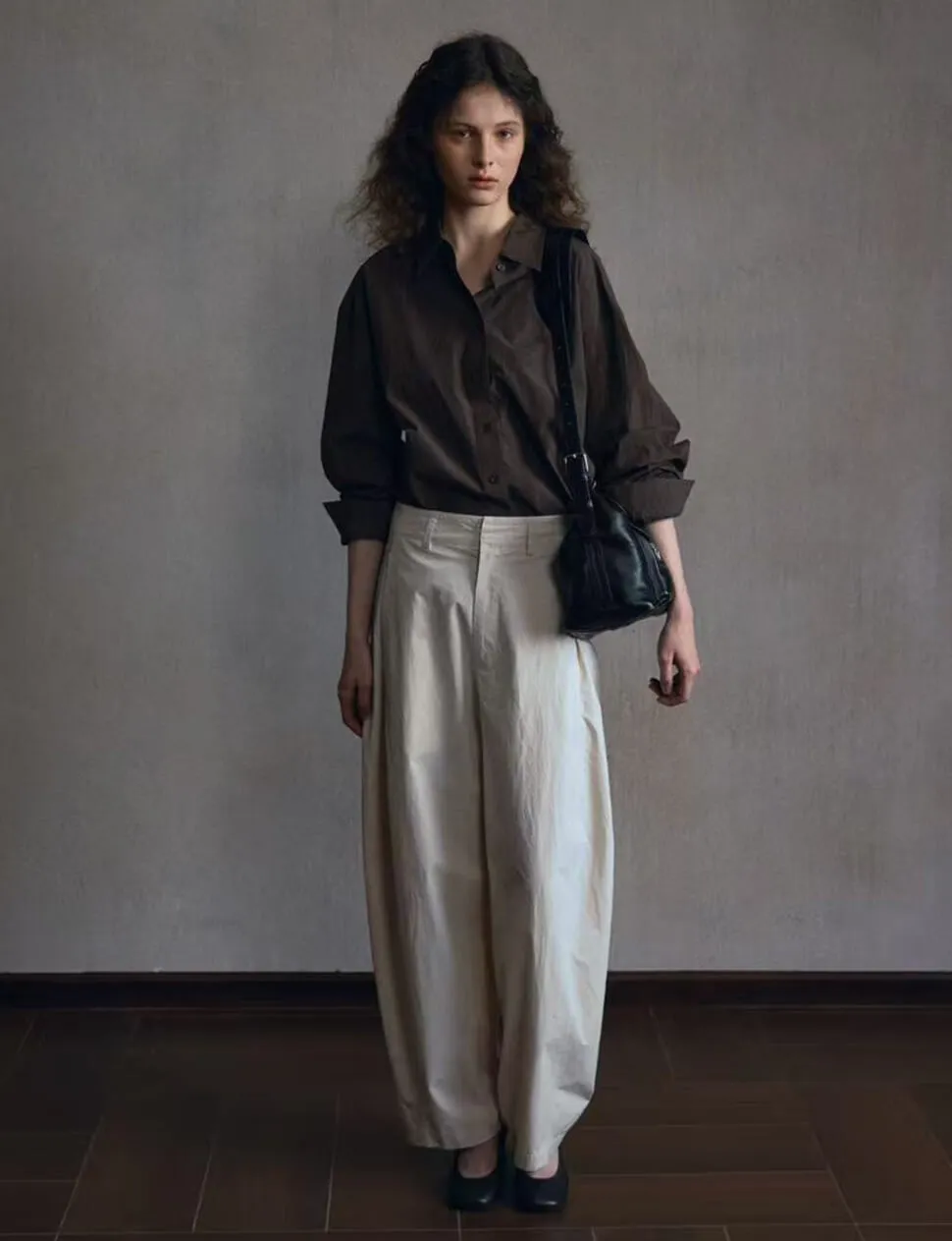 Stone High Waist Barrel Leg Pants-PREORDER sold by Pixie Market product image thumbnail 3