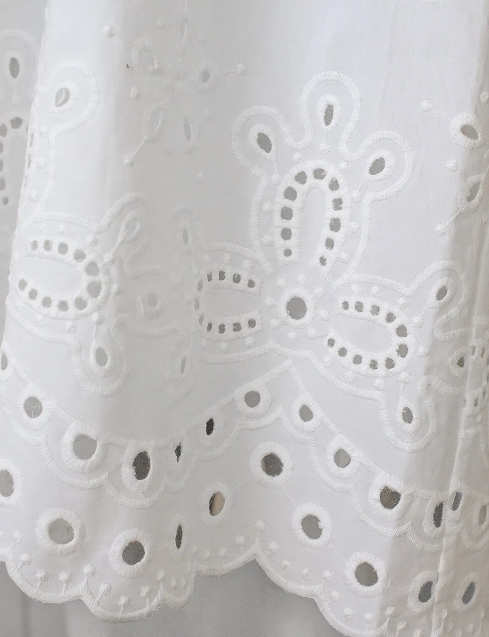 Cotton Eyelet Midi Dress sold by Pixie Market product image thumbnail 5