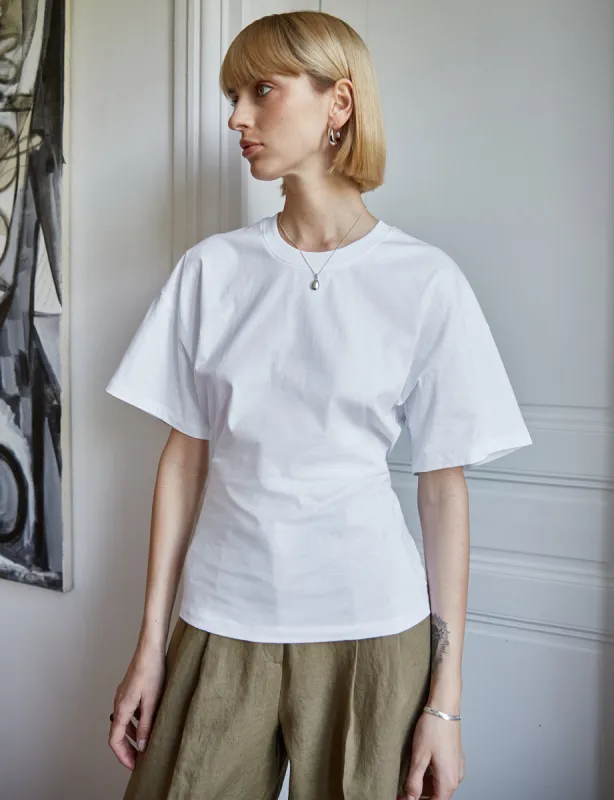 Petra Cinched Waist Tee -BESTSELLER made by Pixie Market