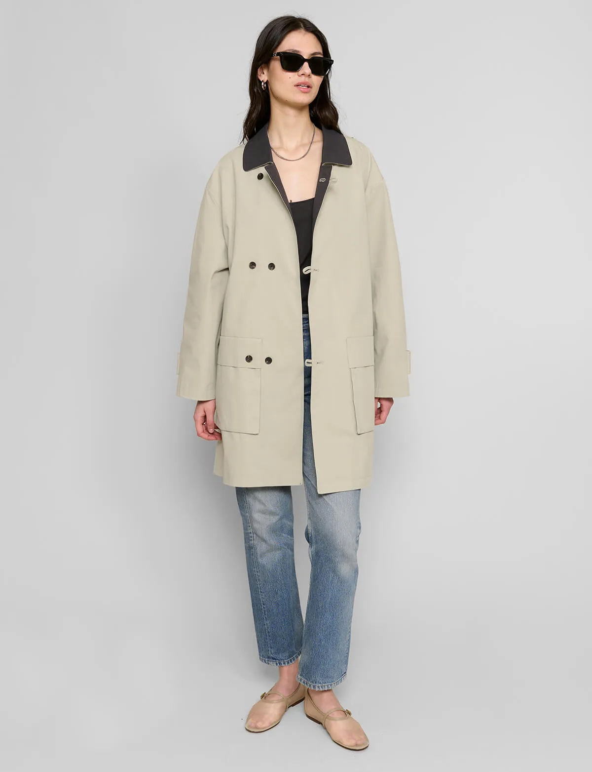 Light Grey Country Jacket sold by Pixie Market product image thumbnail 2