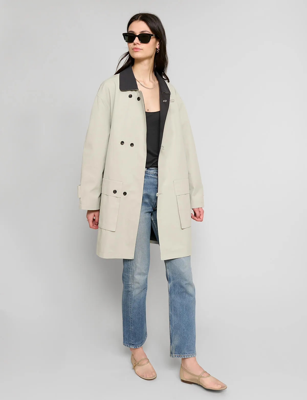 Light Grey Country Jacket sold by Pixie Market