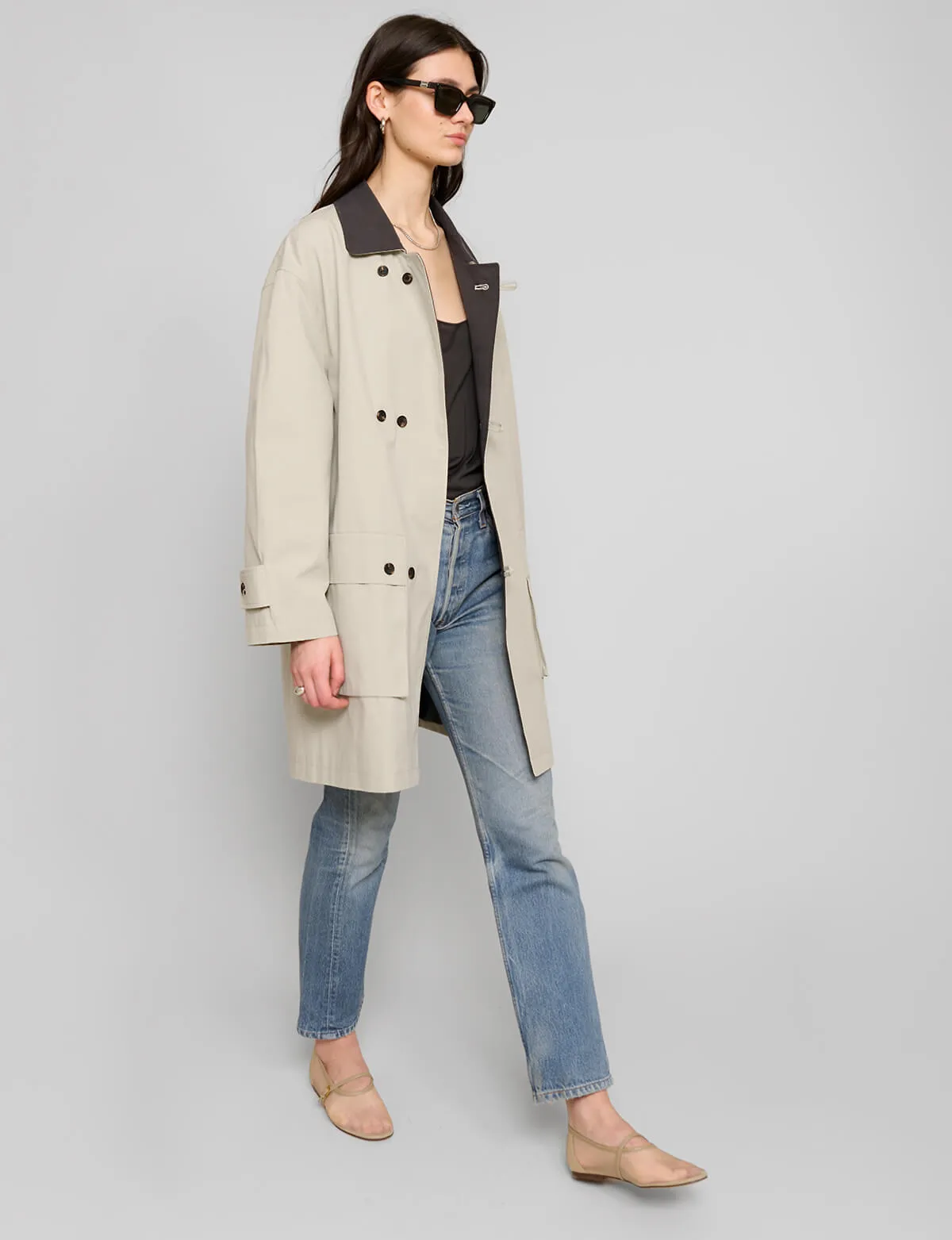 Light Grey Country Jacket sold by Pixie Market product image thumbnail 4