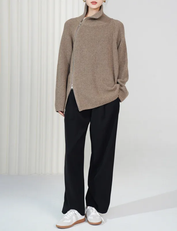 Side Zip Sweater - BESTSELLER sold by Pixie Market