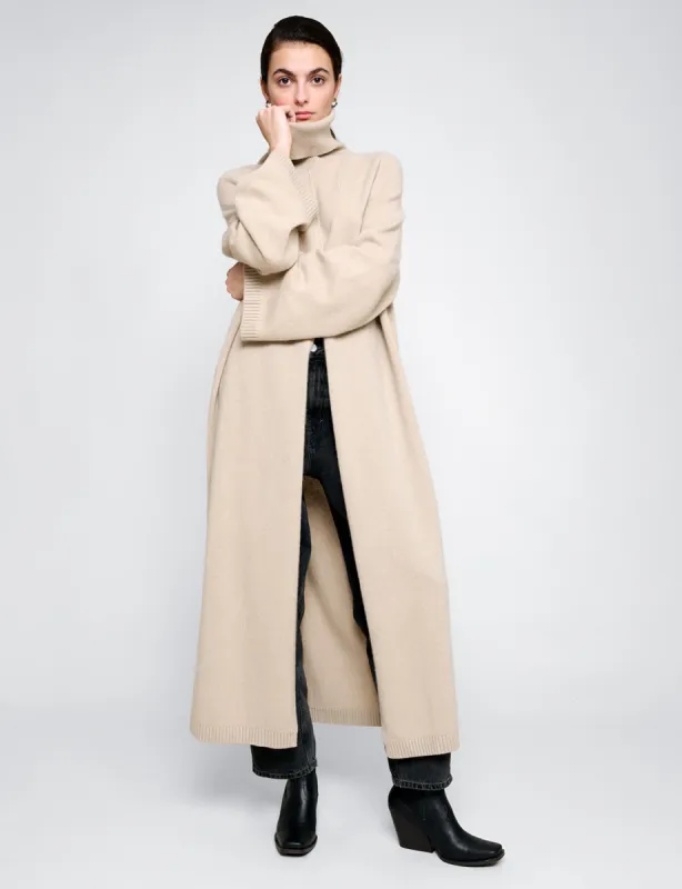 Pebble Slit Long Sweater-BESTSELLER sold by Pixie Market