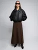 Black Faux-Leather Bomber Jacket-BESTSELLER sold by Pixie Market