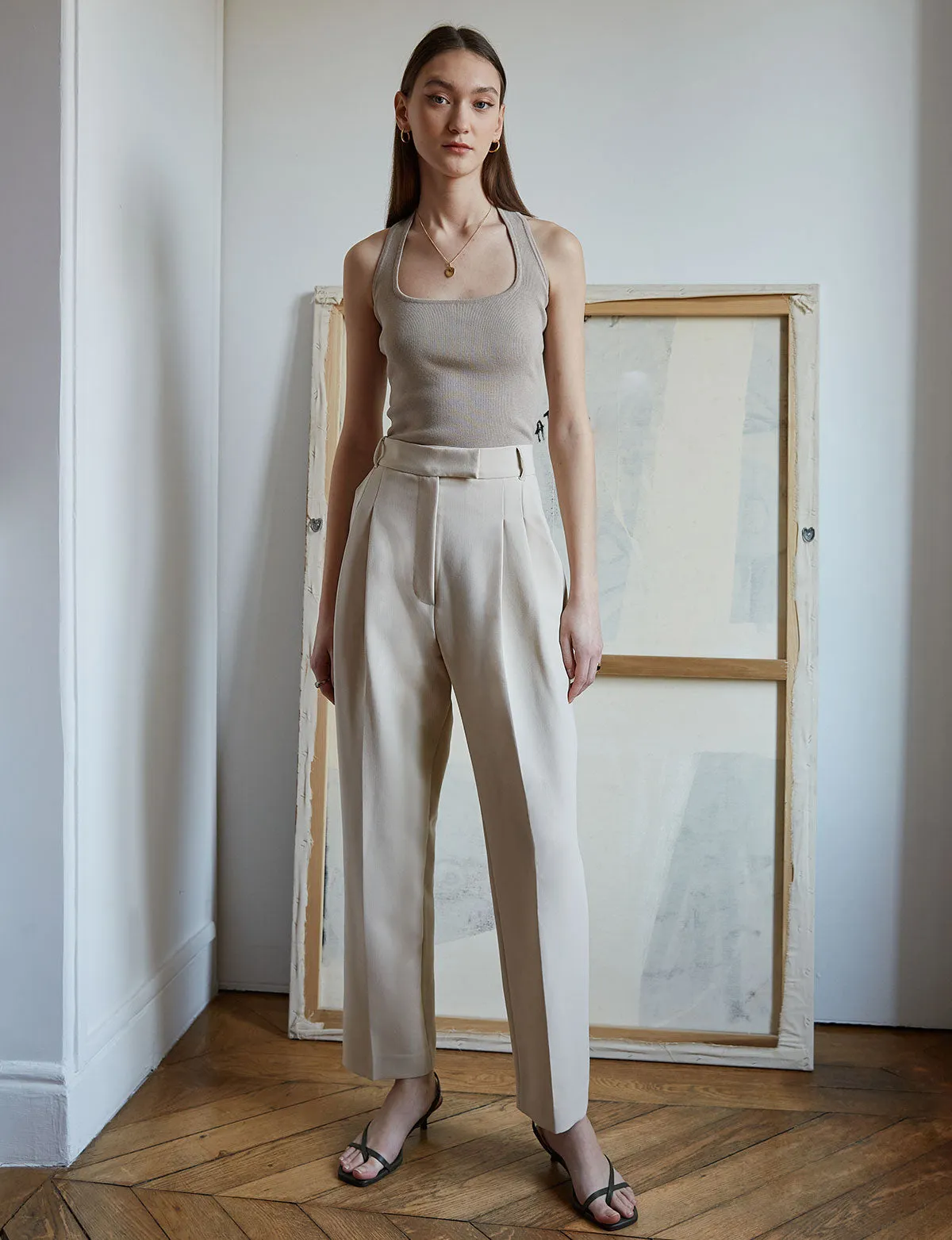 Halter Knit Tank Top sold by Pixie Market product image thumbnail 2