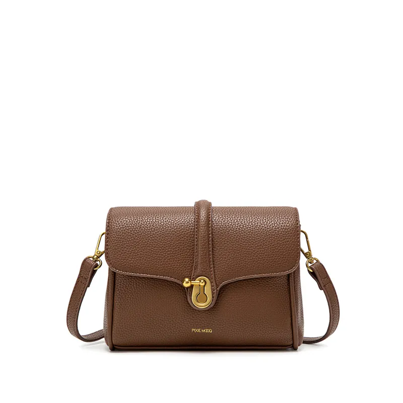 Lock Crossbody Bag sold by Pixie Mood