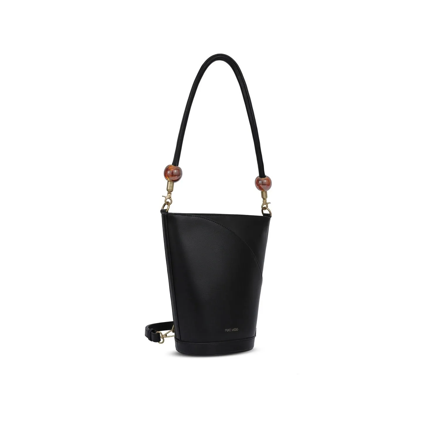 Violet Bucket Shoulder Bag sold by Pixie Mood product image thumbnail 3