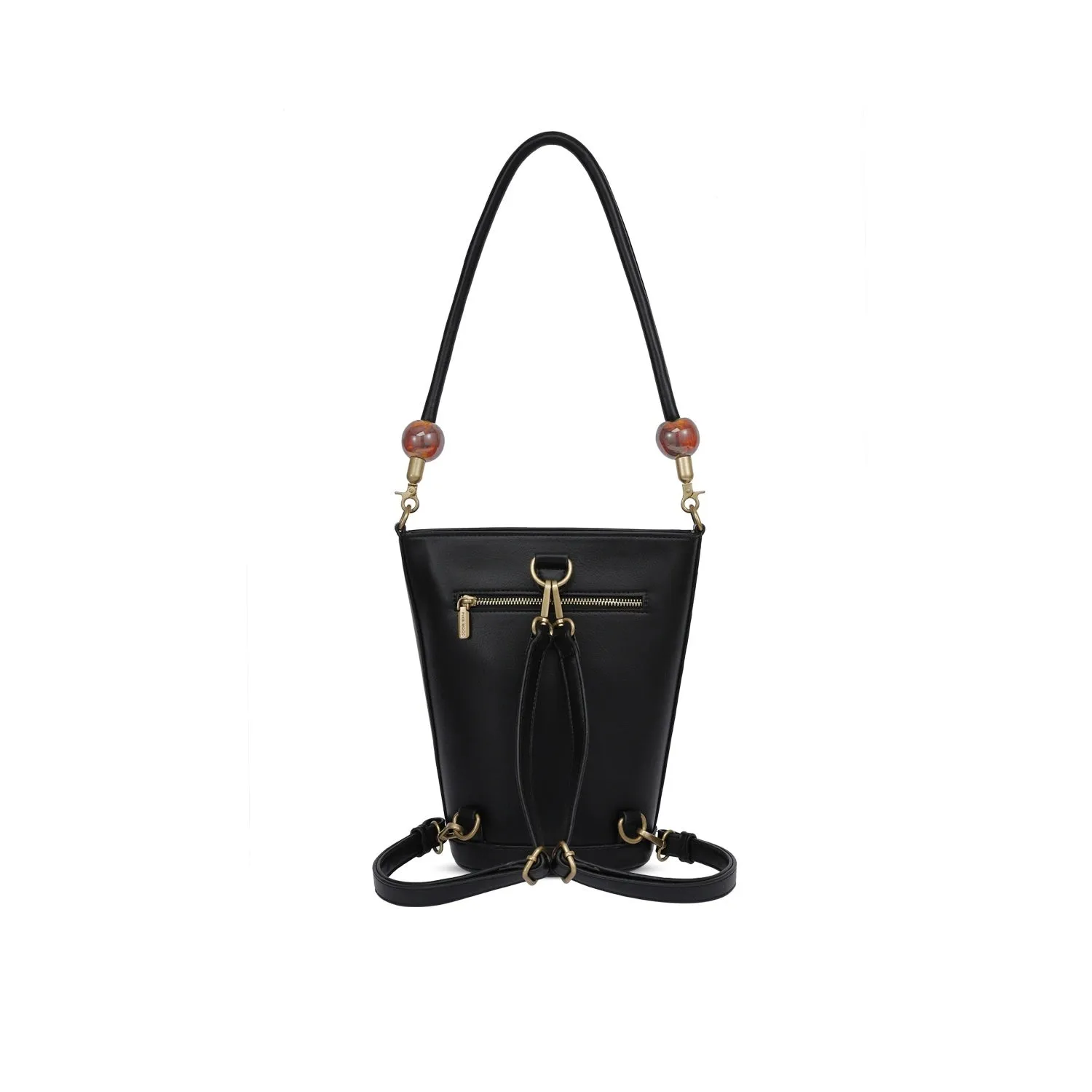 Violet Bucket Shoulder Bag sold by Pixie Mood product image thumbnail 2