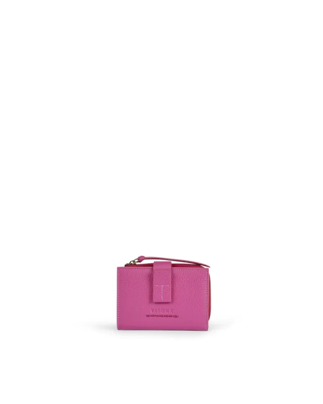 WALLET MAGENTA - 7658 made by Plinio Visona
