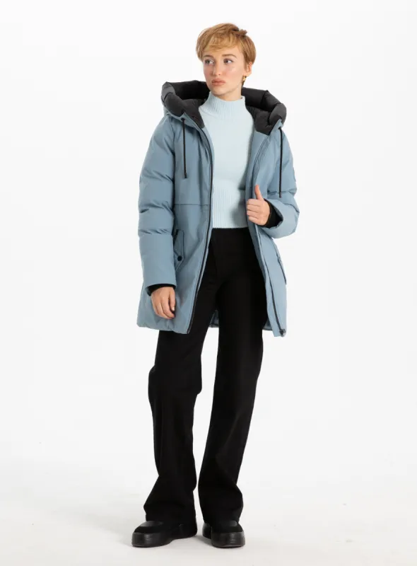 AGNES | Hooded parka jacket ||AGNES | Manteau parka a capuche sold by Point Zero