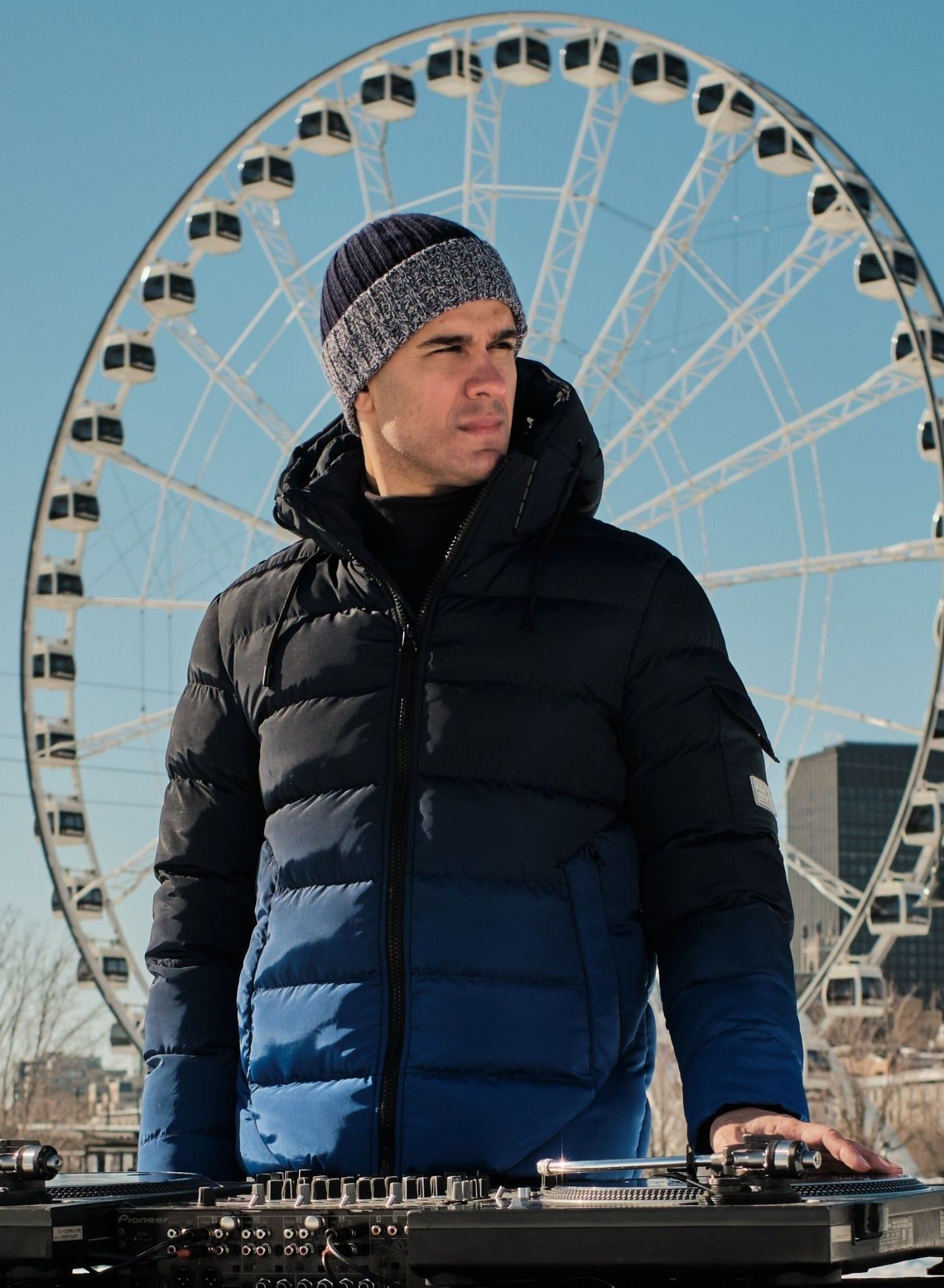 AKSEL | Dip dye puffer jacket ||AKSEL | Doudoune teintée par trempage sold by Point Zero product image thumbnail 9