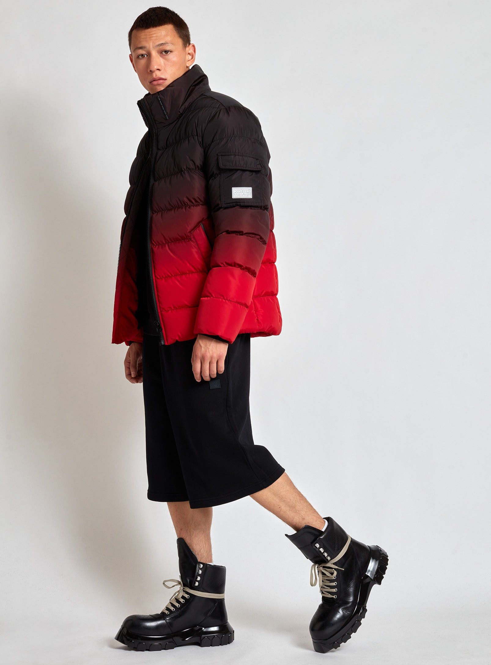 AKSEL | Dip dye puffer jacket ||AKSEL | Doudoune teintée par trempage sold by Point Zero product image thumbnail 5