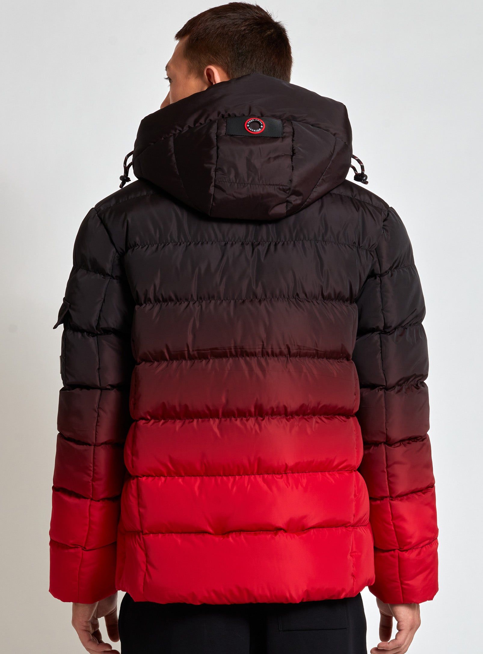 AKSEL | Dip dye puffer jacket ||AKSEL | Doudoune teintée par trempage sold by Point Zero product image thumbnail 4