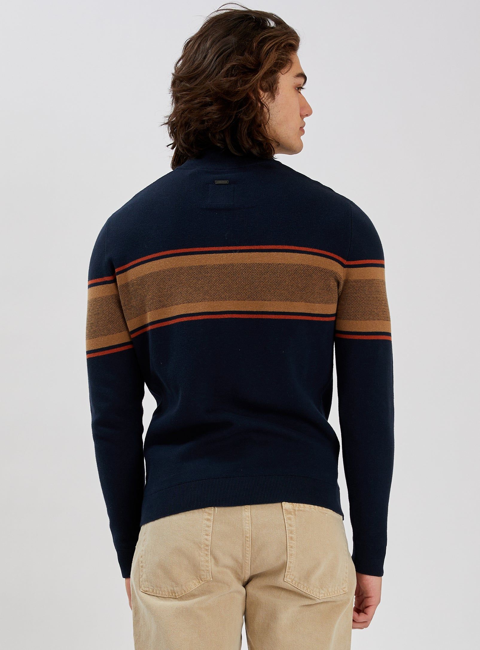 EMMETT | Mock Zip Sweater || EMMETT | Pull à fermeture éclair sold by Point Zero product image thumbnail 5